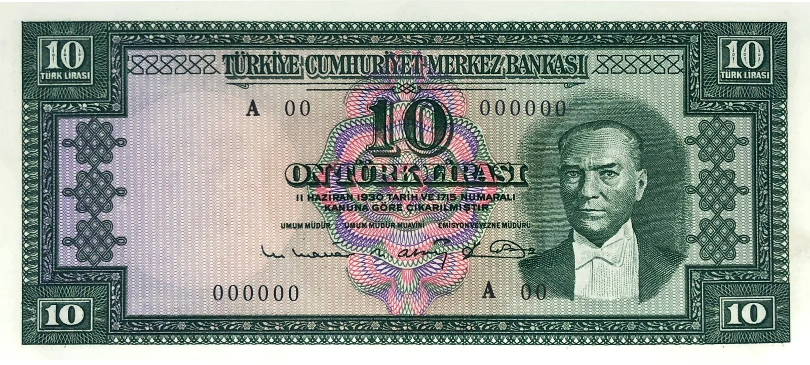 10 Türk Lirası